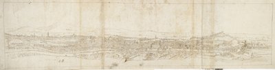 Panoramic View of Rome from Monte Mario, Castel S. Angelo in the Foreground by Anthonis van den Wyngaerde